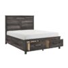 1342 Bedroom Lenior Collection 4pc Set (QB+NS+DR+MR)