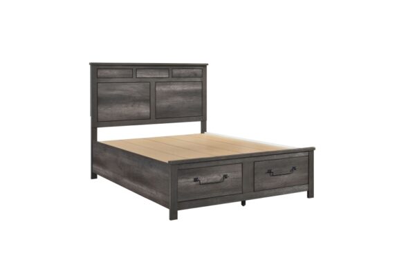 1342 Bedroom Lenior Collection 4pc Set (QB+NS+DR+MR)