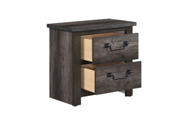 1342 Bedroom Lenior Collection 4pc Set (QB+NS+DR+MR)