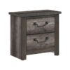 1342 Bedroom Lenior Collection 4pc Set (QB+NS+DR+MR)