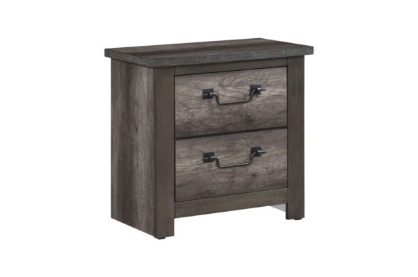 1342 Bedroom Lenior Collection 4pc Set (QB+NS+DR+MR)