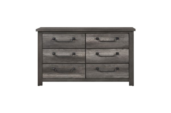 1342 Bedroom Lenior Collection 4pc Set (QB+NS+DR+MR)