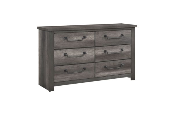 1342 Bedroom Lenior Collection 4pc Set (QB+NS+DR+MR)