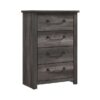 1342 Bedroom Lenior Collection 4pc Set (QB+NS+DR+MR)