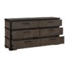 1343 Bedroom Acworth Collection 4pc Set (QB+NS+DR+MR)
