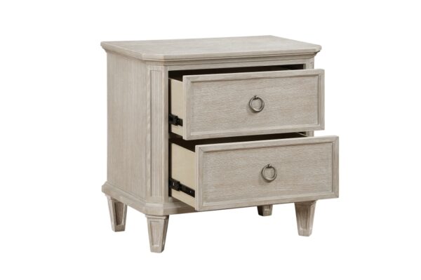 1344 Bedroom Leander Collection 4pc Set (QB+NS+DR+MR)
