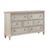 1344 Bedroom Leander Collection 4pc Set (QB+NS+DR+MR)