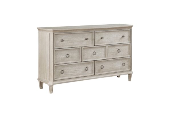 1344 Bedroom Leander Collection 4pc Set (QB+NS+DR+MR)