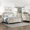 1344 Bedroom Leander Collection 4pc Set (QB+NS+DR+MR)