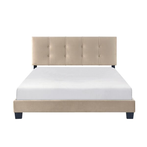 HE-1350BR-1  Queen Platform Bed