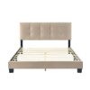 HE-1350BR-1  Queen Platform Bed