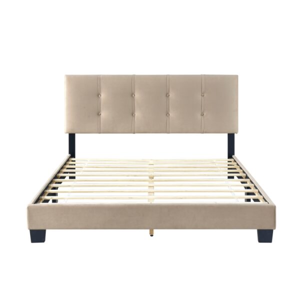 HE-1350BR-1  Queen Platform Bed