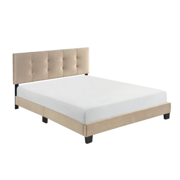 HE-1350BR-1  Queen Platform Bed