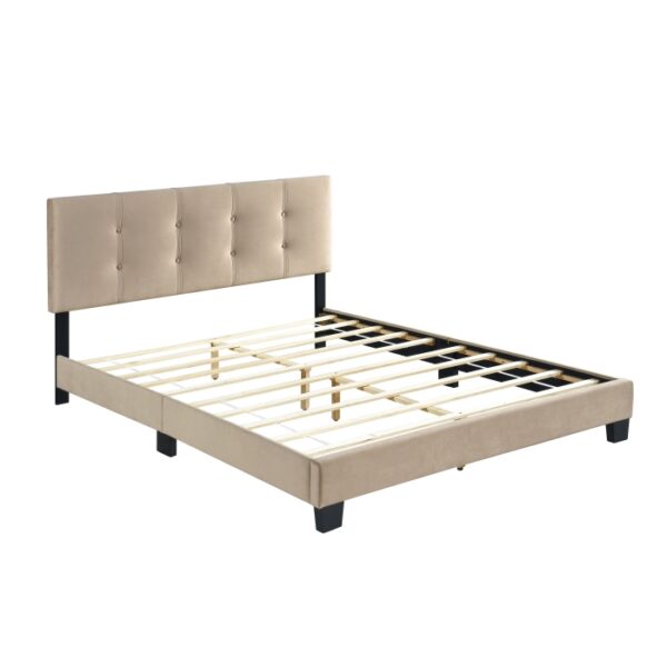 HE-1350BR-1  Queen Platform Bed