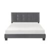 HE-1350DG-1  Queen Platform Bed