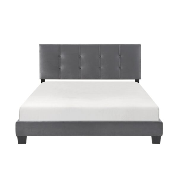 HE-1350DG-1  Queen Platform Bed