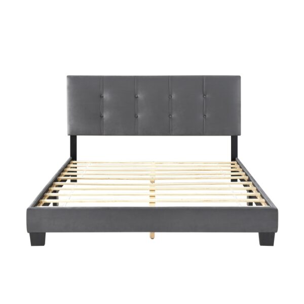 HE-1350DG-1  Queen Platform Bed