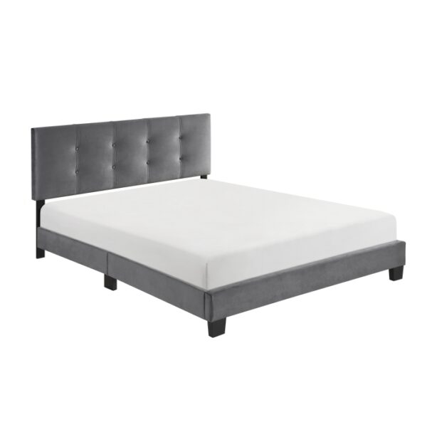 HE-1350DG-1  Queen Platform Bed