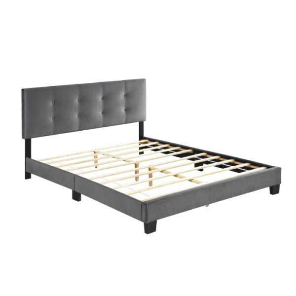 HE-1350DG-1  Queen Platform Bed