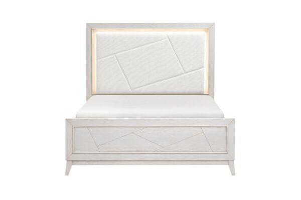 1355 Bedroom Asteria Collection 4pc Set (QB+NS+DR+MR)
