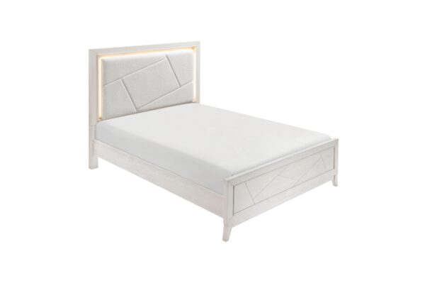 1355 Bedroom Asteria Collection 4pc Set (QB+NS+DR+MR)