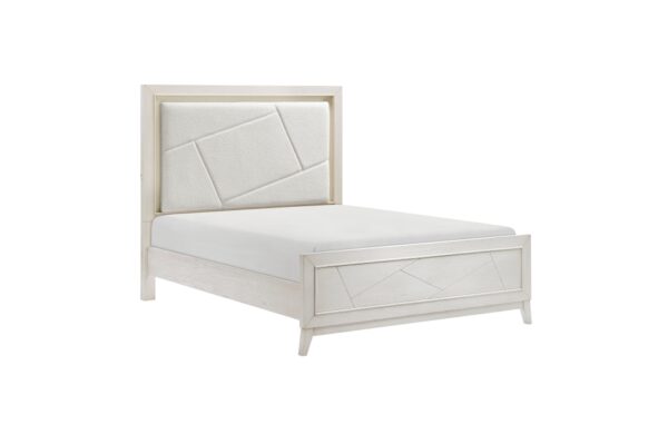 1355 Bedroom Asteria Collection 4pc Set (QB+NS+DR+MR)