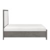 HE-1366-1  Queen Platform Bed with Footboard Storage