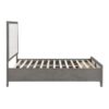 HE-1366-1  Queen Platform Bed with Footboard Storage