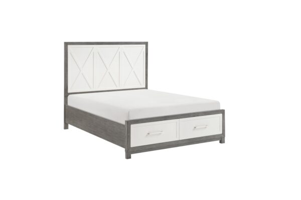 1366 Bedroom Rowan Collection 4pc Set (QB+NS+DR+MR)