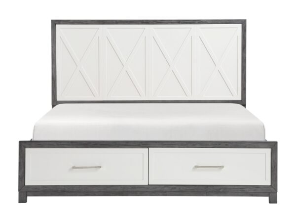 Eastern King Platform Bed wi
