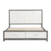 Eastern King Platform Bed wi
