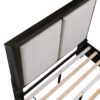 HE-1381-1  Queen Platform Bed with Footboard Storage