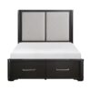 1381 Bedroom Gilbert Collection 4pc Set (QB+NS+DR+MR)