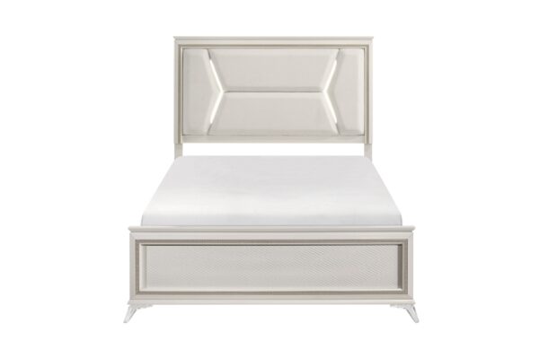 1383 Bedroom Audra Collection 4pc Set (QB+NS+DR+MR)