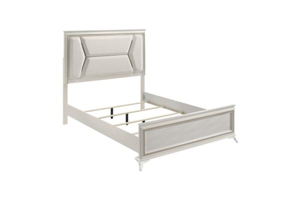 1383 Bedroom Audra Collection 4pc Set (QB+NS+DR+MR)