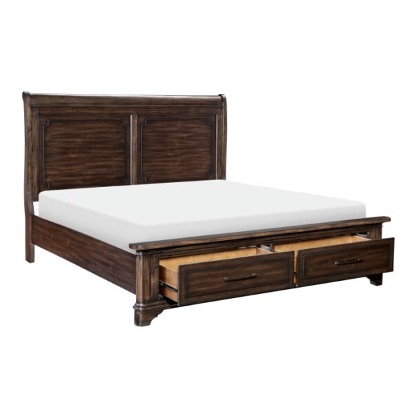 Eastern King Platform Bed wi