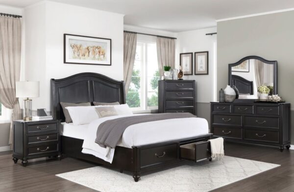 1420 Bedroom Herman Collection 4pc Set (QB+NS+DR+MR)