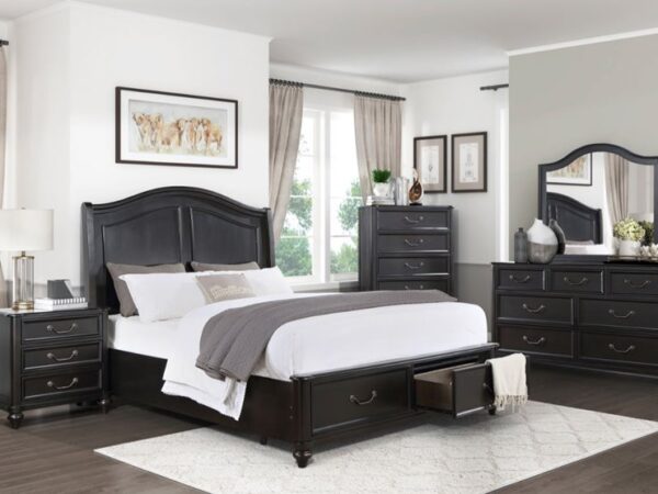 1420 Bedroom Herman Collection 4pc Set (QB+NS+DR+MR)