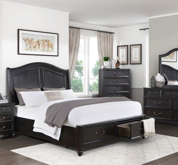 1420 Bedroom Herman Collection 4pc Set (QB+NS+DR+MR)