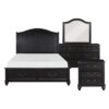 1420 Bedroom Herman Collection 4pc Set (QB+NS+DR+MR)
