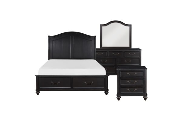 1420 Bedroom Herman Collection 4pc Set (QB+NS+DR+MR)