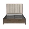 HE-1422N-1  Queen Platform Bed with Footboard Storage