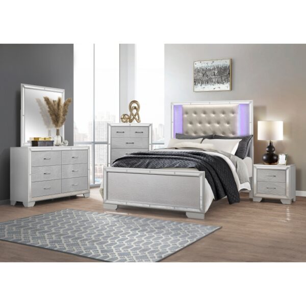 HE-1428SV-1  Queen Bed