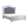 1430 Bedroom Leesa Collection Queen Platform Bed with Foot...