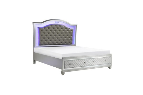 1430 Bedroom Leesa Collection Queen Platform Bed with Foot...