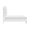 HE-1436W-1  Queen Platform Bed with Footboard Storage