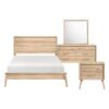 1444 Bedroom Marrin Collection 4pc Set (QB+NS+DR+MR)