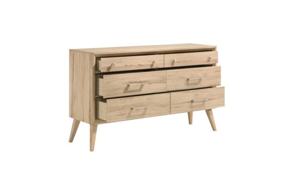 1444 Bedroom Marrin Collection 4pc Set (QB+NS+DR+MR)