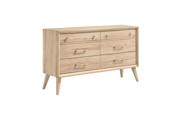 1444 Bedroom Marrin Collection 4pc Set (QB+NS+DR+MR)