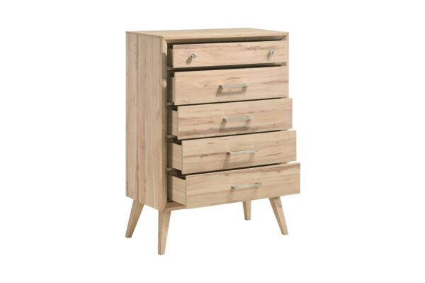 1444 Bedroom Marrin Collection 4pc Set (QB+NS+DR+MR)